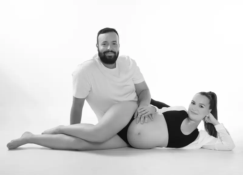 photographe grossesse papa et maman