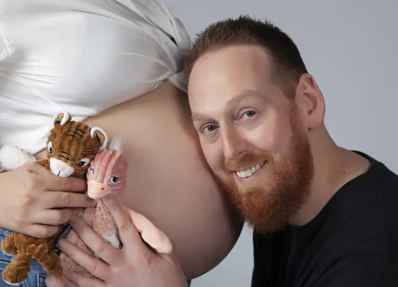 photo de grossesse en couple